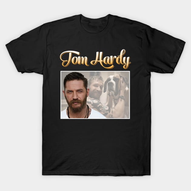 Tom Hardy A Journey Through His Filmography T-Shirt by Nychos's style